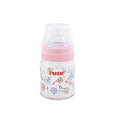 Farlin Wide-Neck Glass Feeding Bottle 120ml – Pink